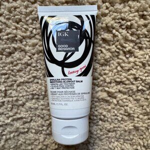 IGK Good Behavior Smoothing Blowout Balm Travel Sample  NEW